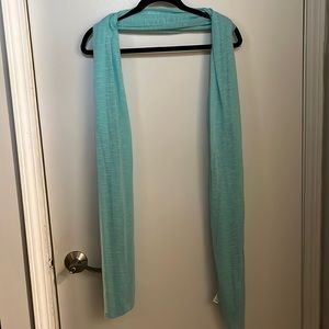 Super cute light blue scarf can be used as a shall for dresses etc